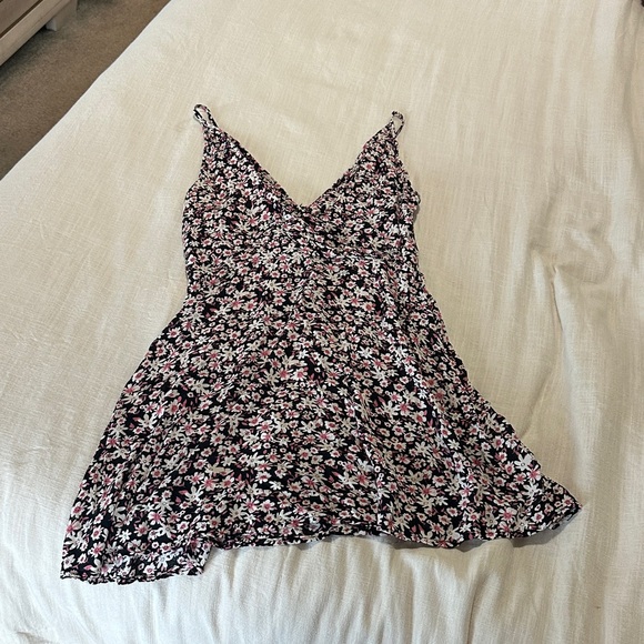 SHEIN Black and Pink Floral Camisole - Picture 1 of 1